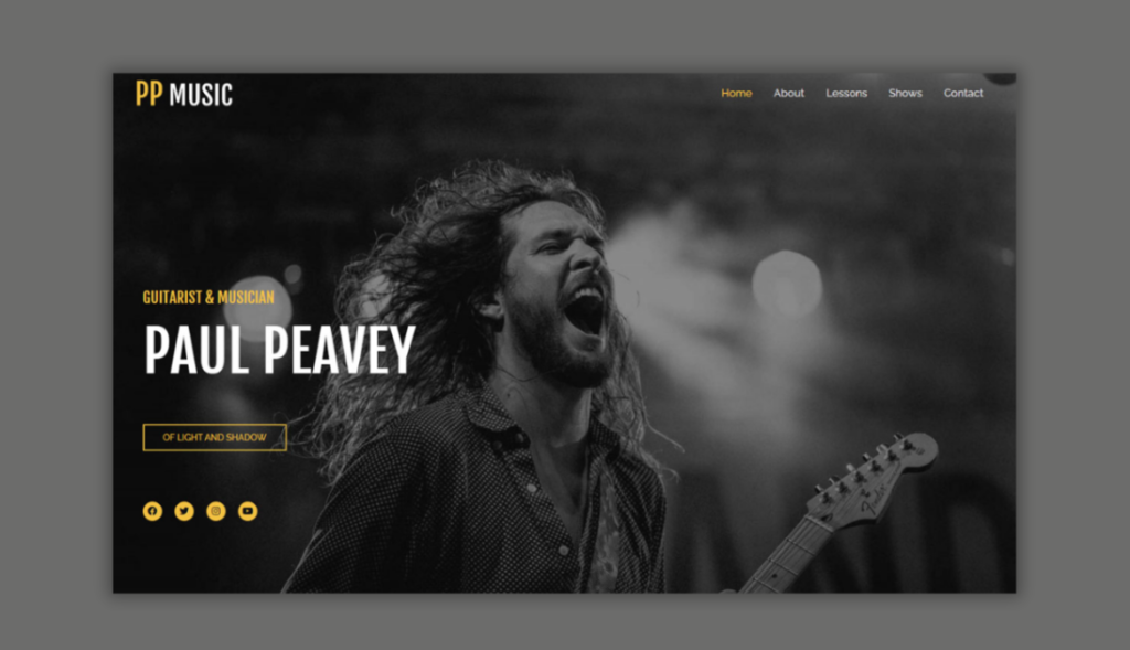 Pub and DJ website development