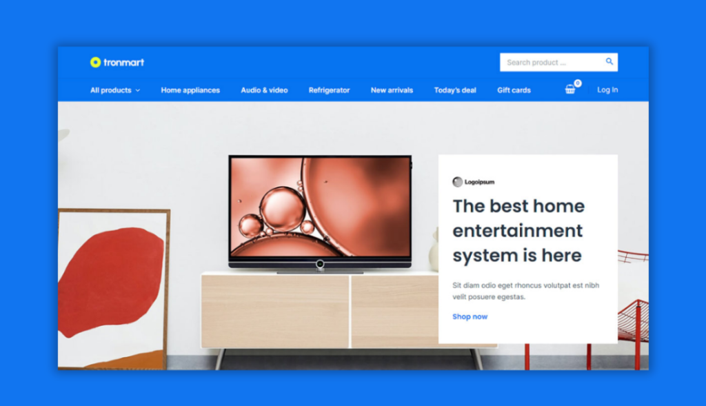 furniture website development